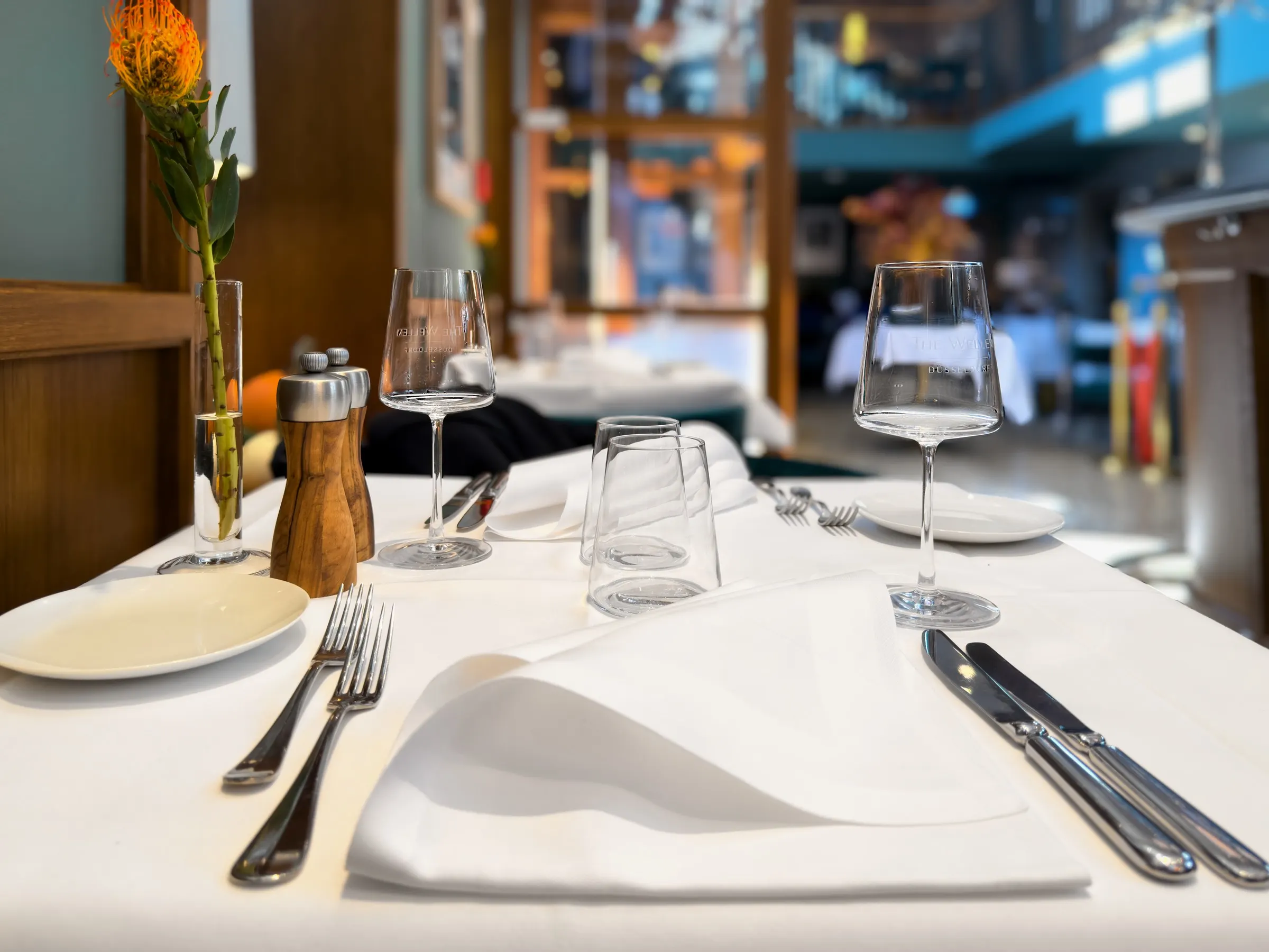 Gedeckter Tisch