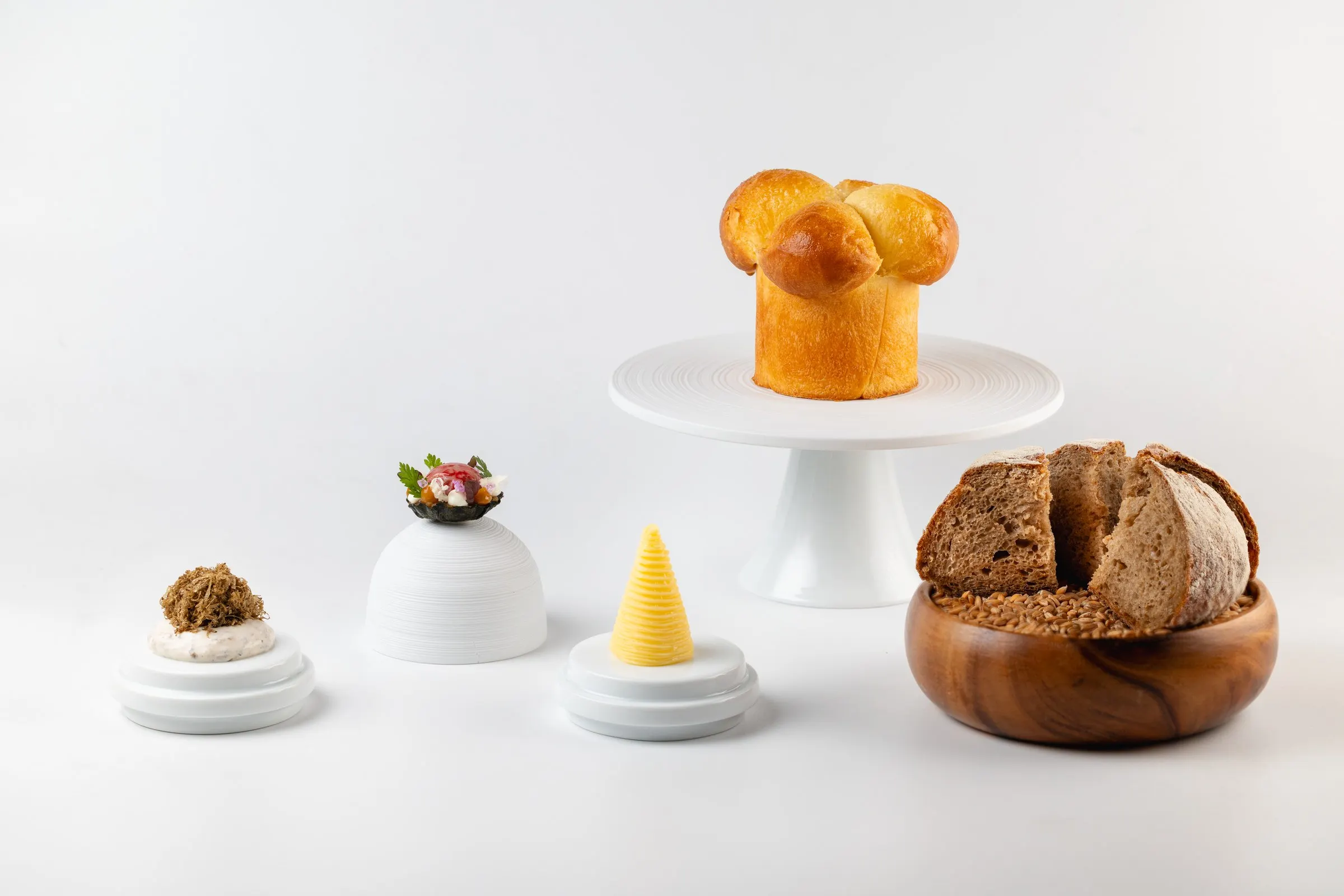 Brioche und Dinkelbrot
