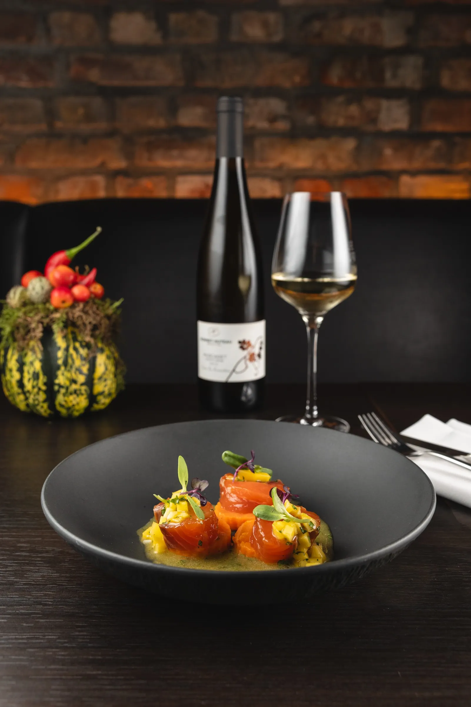 Marinierter Lachs