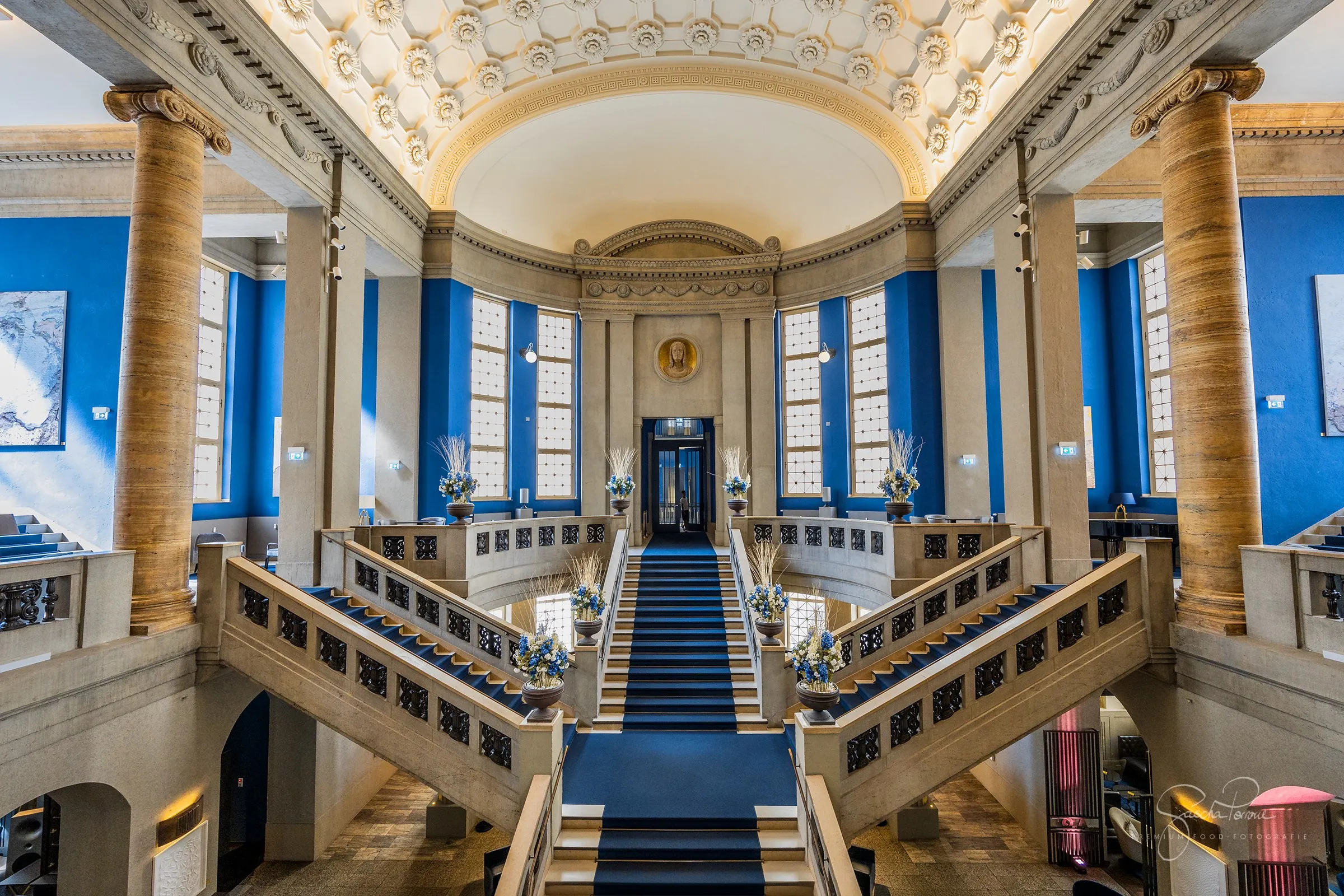 Die Lobby des Hotels